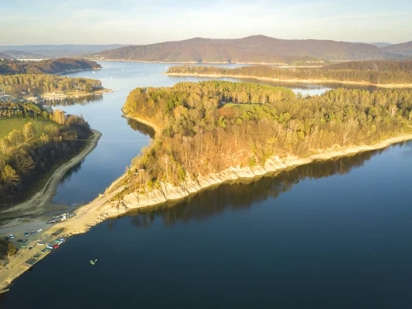 Panorama da área de Polanczyk — Fotografia de Stock