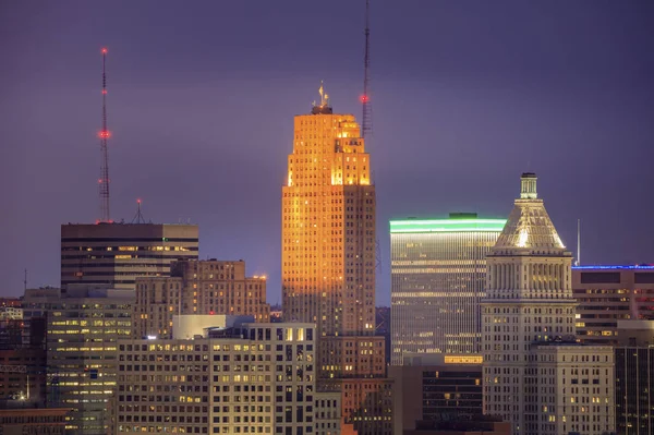 Cincinnati bei Nacht — Stockfoto