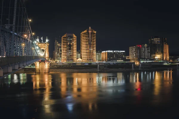 Covington at night — Stock Photo, Image