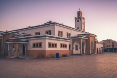 Dakhla 'daki Büyük Cami. Dakhla, Batı Sahra, Fas.