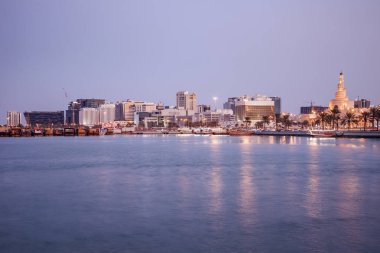 Doha Fanar camide. Doha, reklam-Ankara, Katar.