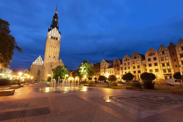 Nicholas Katedralen Elblag Elblag Warmian Masurian Polen — Stockfoto