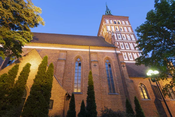Sint Jakobs Basiliek Olsztyn Olsztyn Ermland Mazurië Polen — Stockfoto