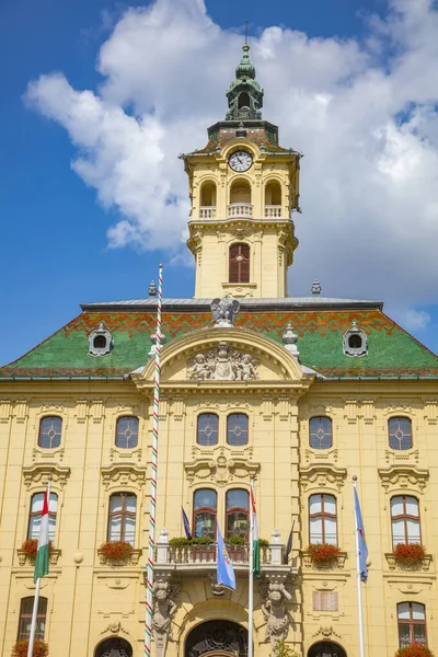 Ratusz Szeged Szeged Csongrad Węgry — Zdjęcie stockowe