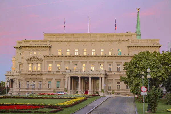 Ayuntamiento Belgrado Belgrado Belgrado Serbia — Foto de Stock