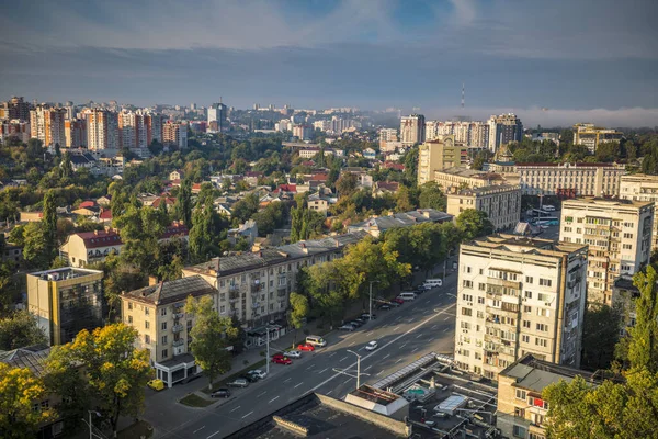 Panorama Aéreo Chisinau Chisinau Moldavia —  Fotos de Stock