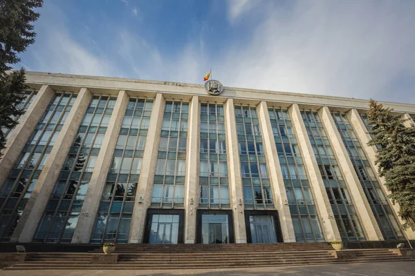Парламент Молдовы Кишиневе Кишинев Молдова — стоковое фото