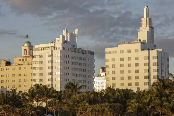 Arquitetura Miami Beach Miami Beach Flórida Eua — Fotografia de Stock