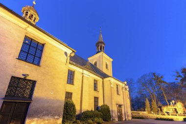 Toszek 'teki St. Catherine Kilisesi. Toszek, Opole, Polonya.