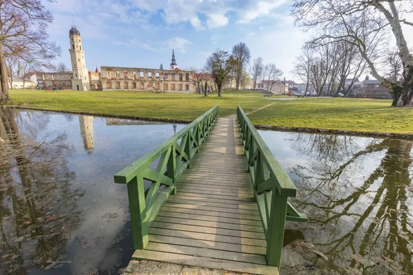 Architektura Strzelców Opolskich Strzelce Opolskie Opole Polska — Zdjęcie stockowe