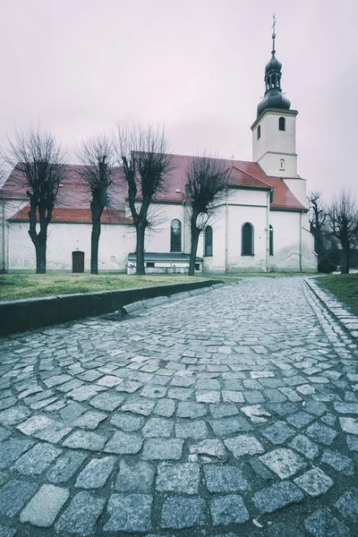 Kościół Świębodzicach Świębodzice Dolny Śląsk Polska — Zdjęcie stockowe