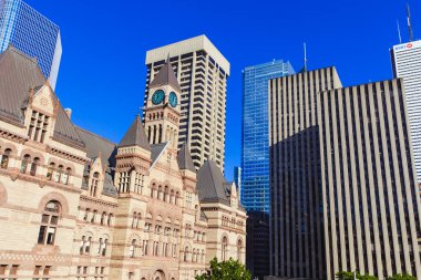 Toronto Belediye Binası 'nın tarihi binası. Toronto, Ontario, Kanada.
