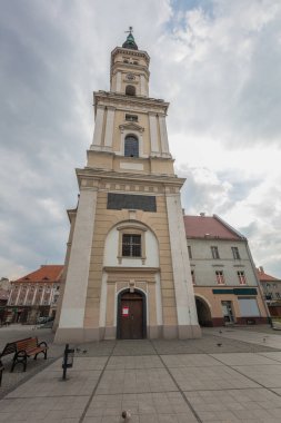 Prudnik Belediye Binası. Prudnik, Opole, Polonya.