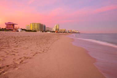 Miami Plajı. Miami Beach, Florida, ABD.
