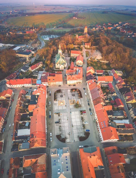 Panorama Toszek Toszek Opole Poland — Stock Photo, Image