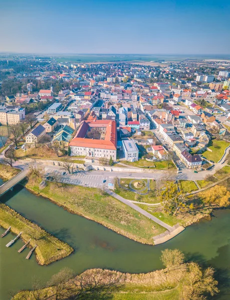 Panorama Krapkowice Krapkowice Opole Polonia — Foto Stock