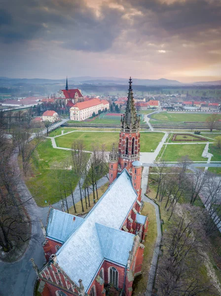 Kyrkor Kamieniec Zabkowicki — Stockfoto