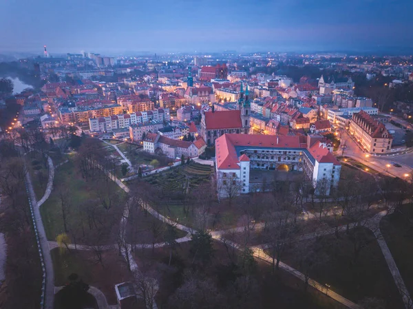 Panorama Brzeg Brzeg Opole Polen — Stockfoto
