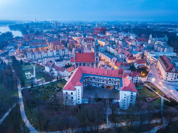 Panorama Brzeg Brzeg Opole Polen — Stockfoto
