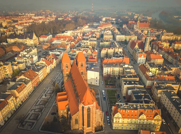 夜晚的格但斯克建筑 波兰Pomorskie Gdansk — 图库照片