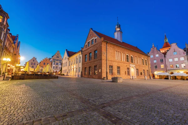 Stary Ratusz Olsztyna Olsztyn Warmińsko Mazurskie Polska — Zdjęcie stockowe