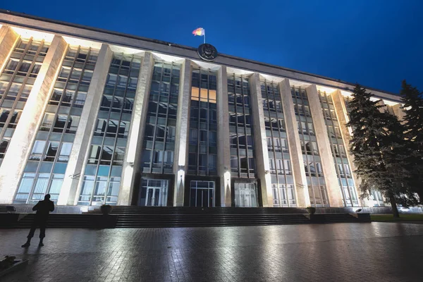 Moldavský Parlament Kišiněvě Kišiněv Moldavsko — Stock fotografie