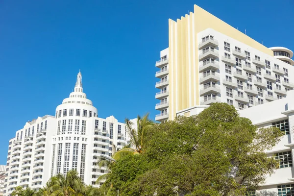 Miami Beach Art Deco Arkitektur Miami Beach Florida Usa — Stockfoto