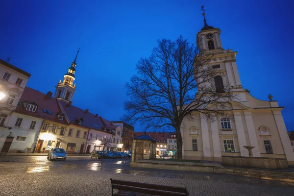 Ratusz Świębodzicach Świębodzice Dolny Śląsk Polska — Zdjęcie stockowe