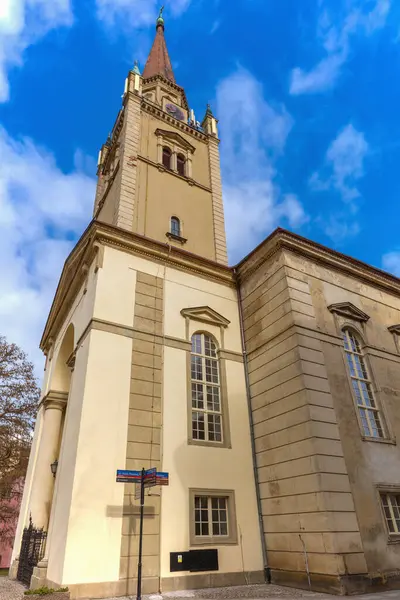 沃尔堡的救世主教堂 波兰下西里西亚Walbrzych — 图库照片