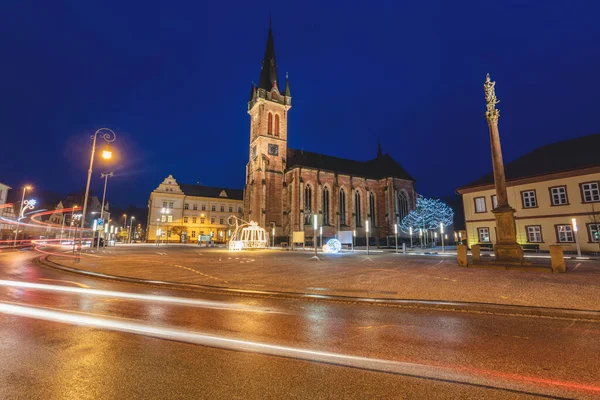 Kirche Des Heiligen Laurentius Vrchlabi Vrchlabi Hradec Kralove Tschechien — Stockfoto