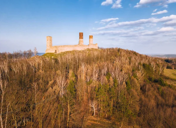 Checiny Castle Hill Checiny Holy Cross Poland — Stock Photo, Image