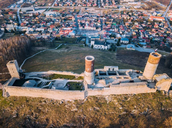 Checiny Castle Hill Checiny Holy Cross Poland — Stock Photo, Image