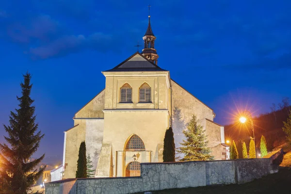 Bartholomew Kyrkan Checiny Checiny Heliga Korset Polen — Stockfoto