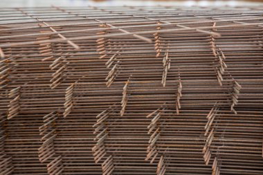 Beton zemin ve beton yüzeyi güçlendirmek için metal ağ