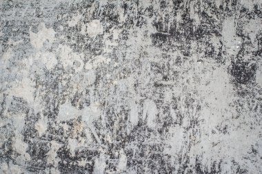 Çatlak ve eklemli eski korkunç beton bir duvarın dokusu.