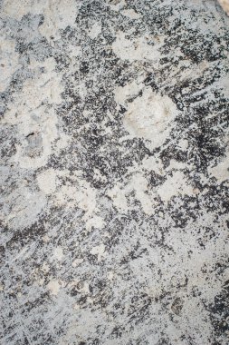 Çatlak ve eklemli eski korkunç beton bir duvarın dokusu.