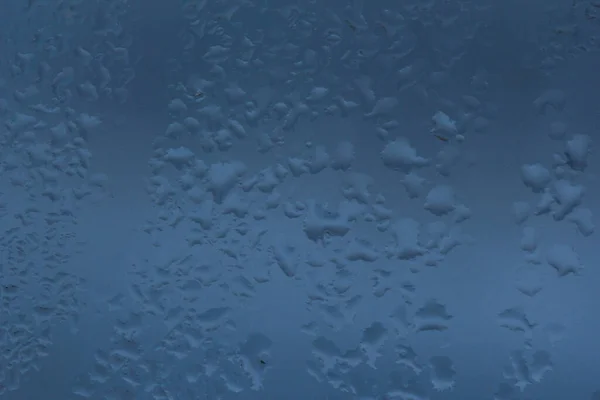 Heavily Misted Glass Windows Water Drops — Stock Photo, Image