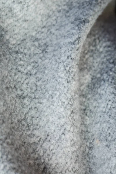 Textura Lana Blanca Ropa Para Calentamiento Vista Macro — Foto de Stock