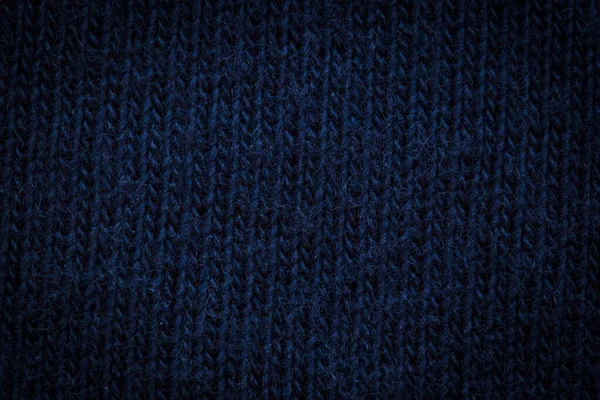 Tejido Grueso Azul Oscuro Para Ropa Decoración — Foto de Stock