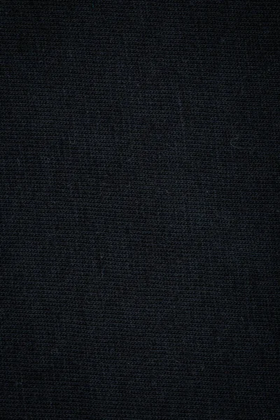 Толстая Черная Ткань Одежды Декора — стоковое фото