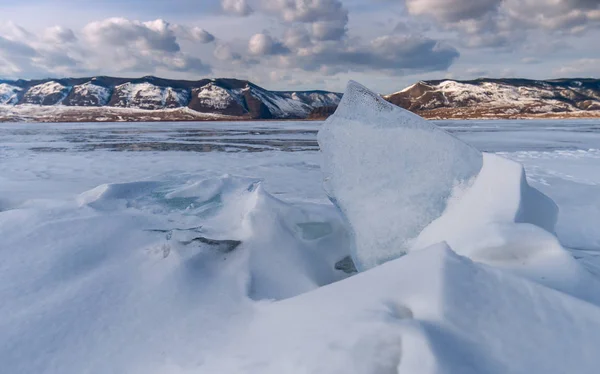 Hielo de Baikal — Foto de Stock