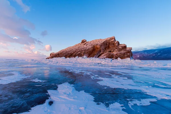 Hielo de Baikal —  Fotos de Stock
