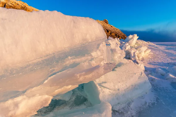 Πάγο της baikal — Φωτογραφία Αρχείου