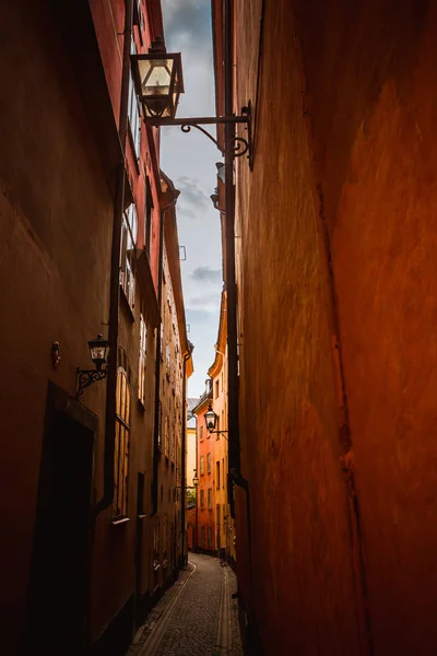 Old town Gamla Stan in Stockholm city, Sweden — Stock Photo, Image