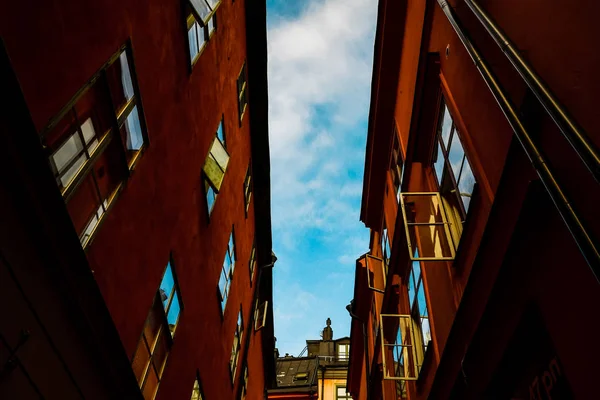 Old town Gamla Stan in Stockholm city, Sweden — Stock Photo, Image