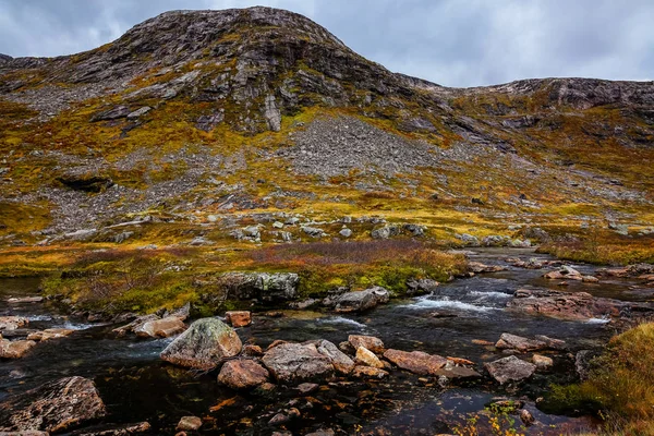 Naturaleza en Noruega, Isla de Senja — Foto de Stock