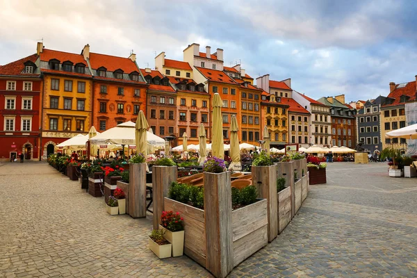 Zentrum von Warschau — Stockfoto