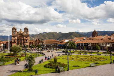 Bir şehrin merkezine: Arequipa, Peru - 2 Şubat 2018-
