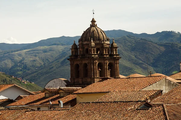 Bir şehrin merkezine: Arequipa, Peru - 2 Şubat 2018- — Stok fotoğraf