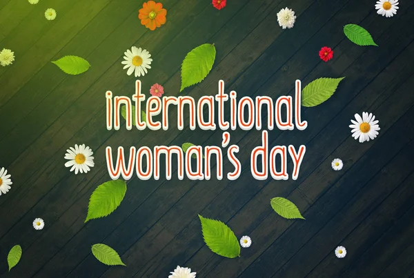 Achtergrond Tot Maart International Women Day — Stockfoto